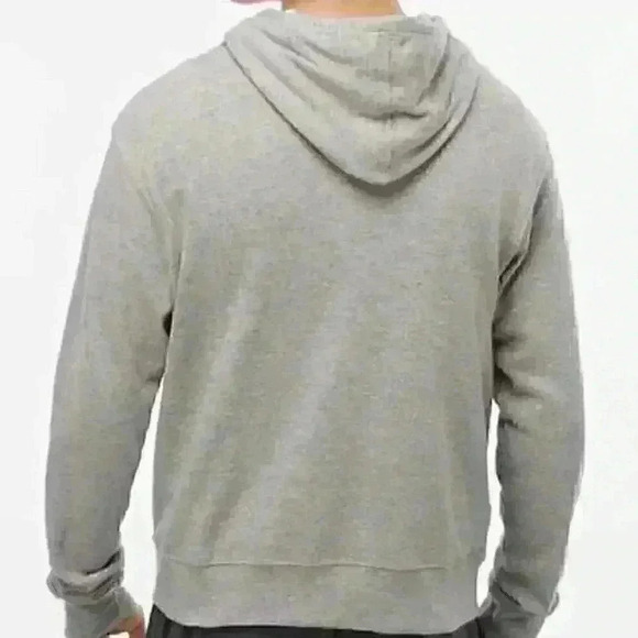 J. America - Triblend Full-Zip Hooded Sweatshirt - Grey - L - Picture 2 of 6